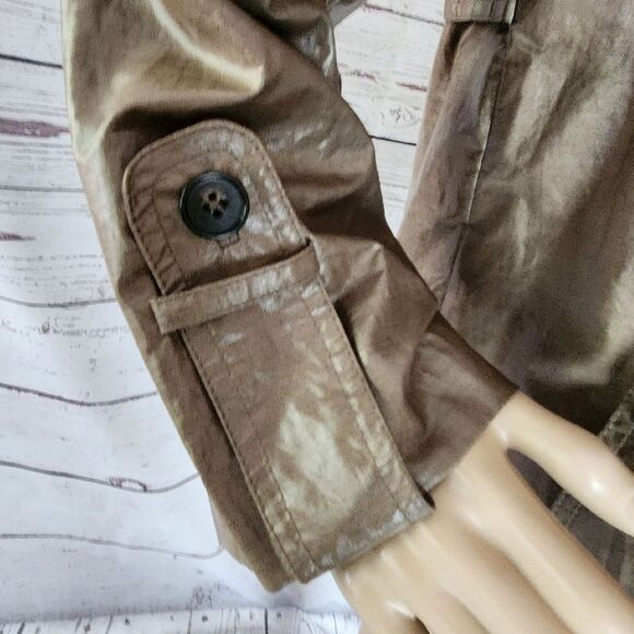 Premise Brown Linen Blend Jacket L / XL NWT - Picture 4 of 8